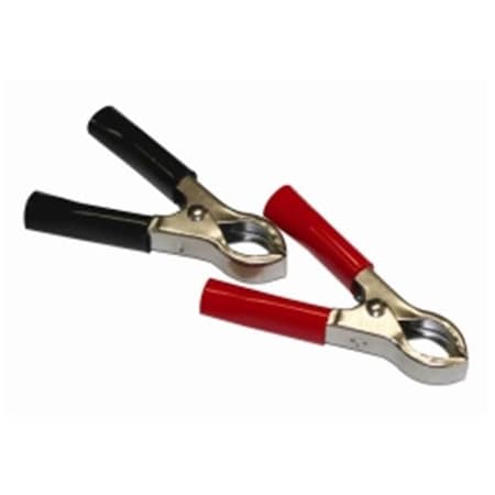 Pinpoint 50 amp Clamps with Vinyl Handles; Red & Black PI736791
